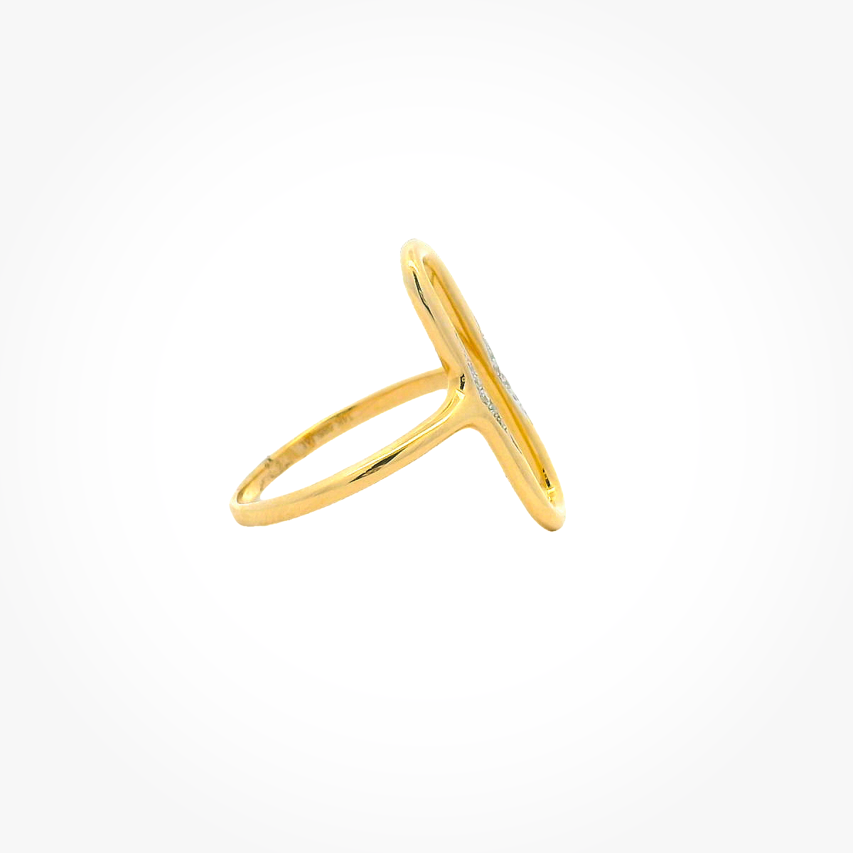 14KYG Geometric Fashion Ring