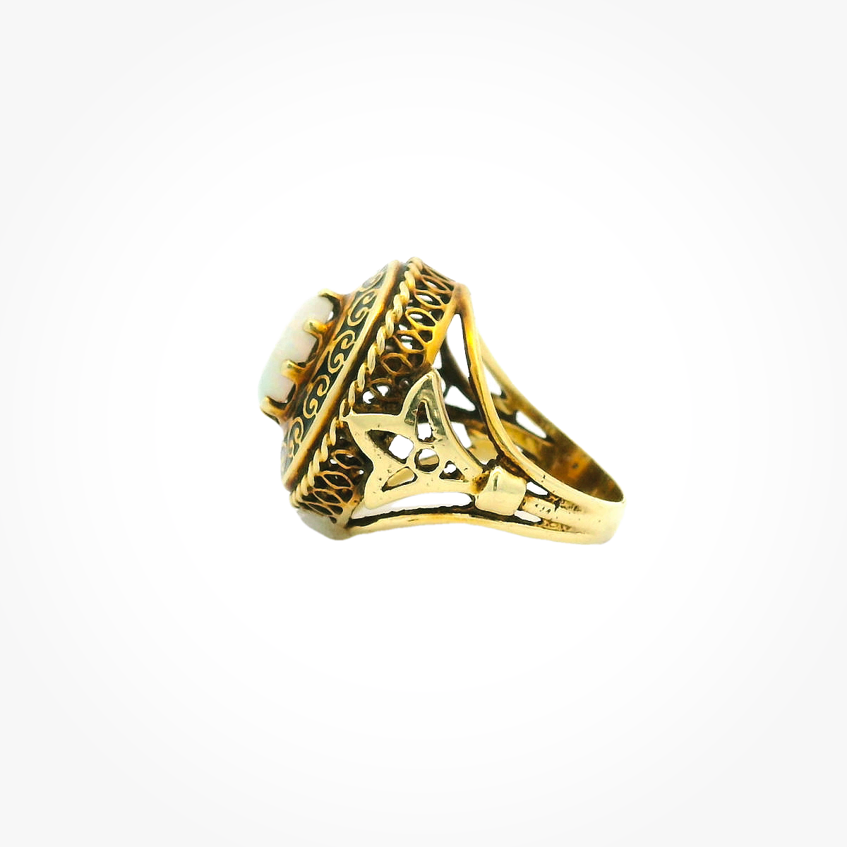 Vintage 14k Opal Ring
