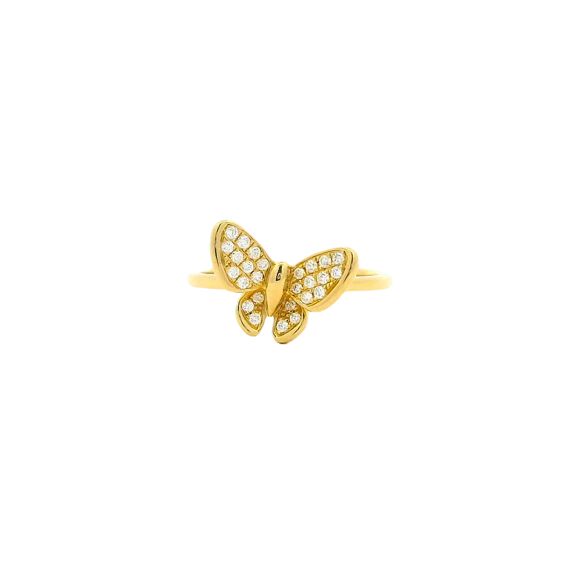 14KYG Butterfly Ring