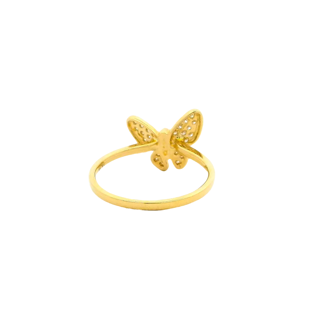 14KYG Butterfly Ring
