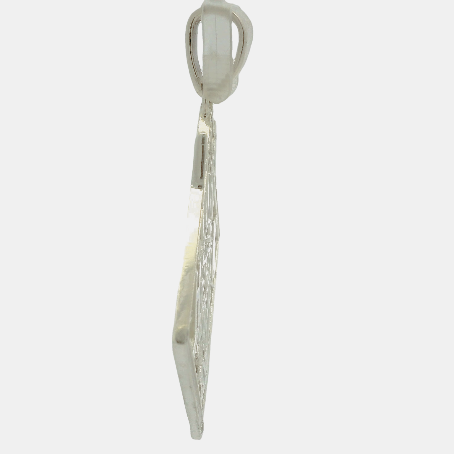 Stylish Silver Bunny Pendant