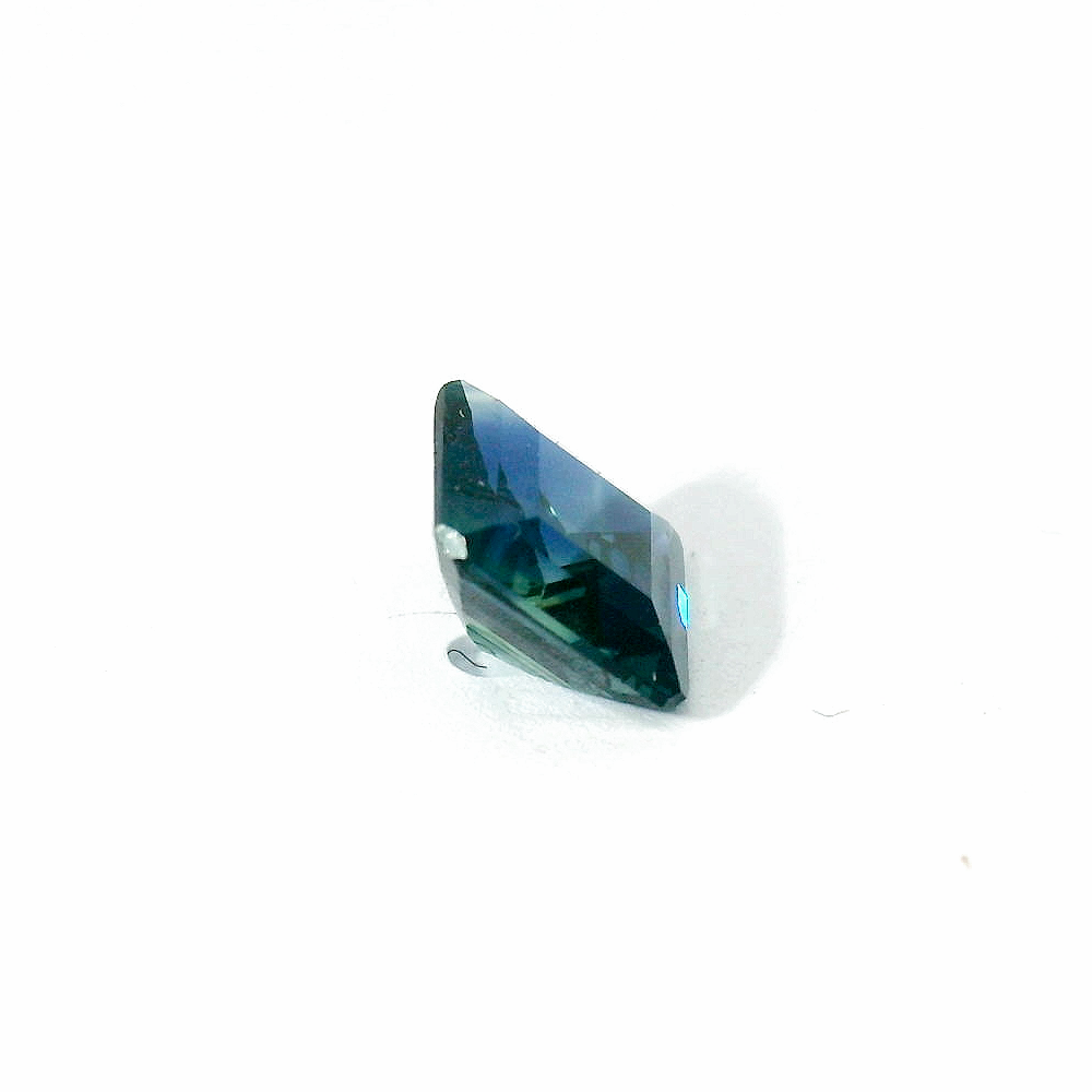 ascher cut blue sapphire