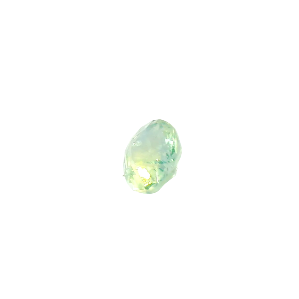 Oval Green sapphire