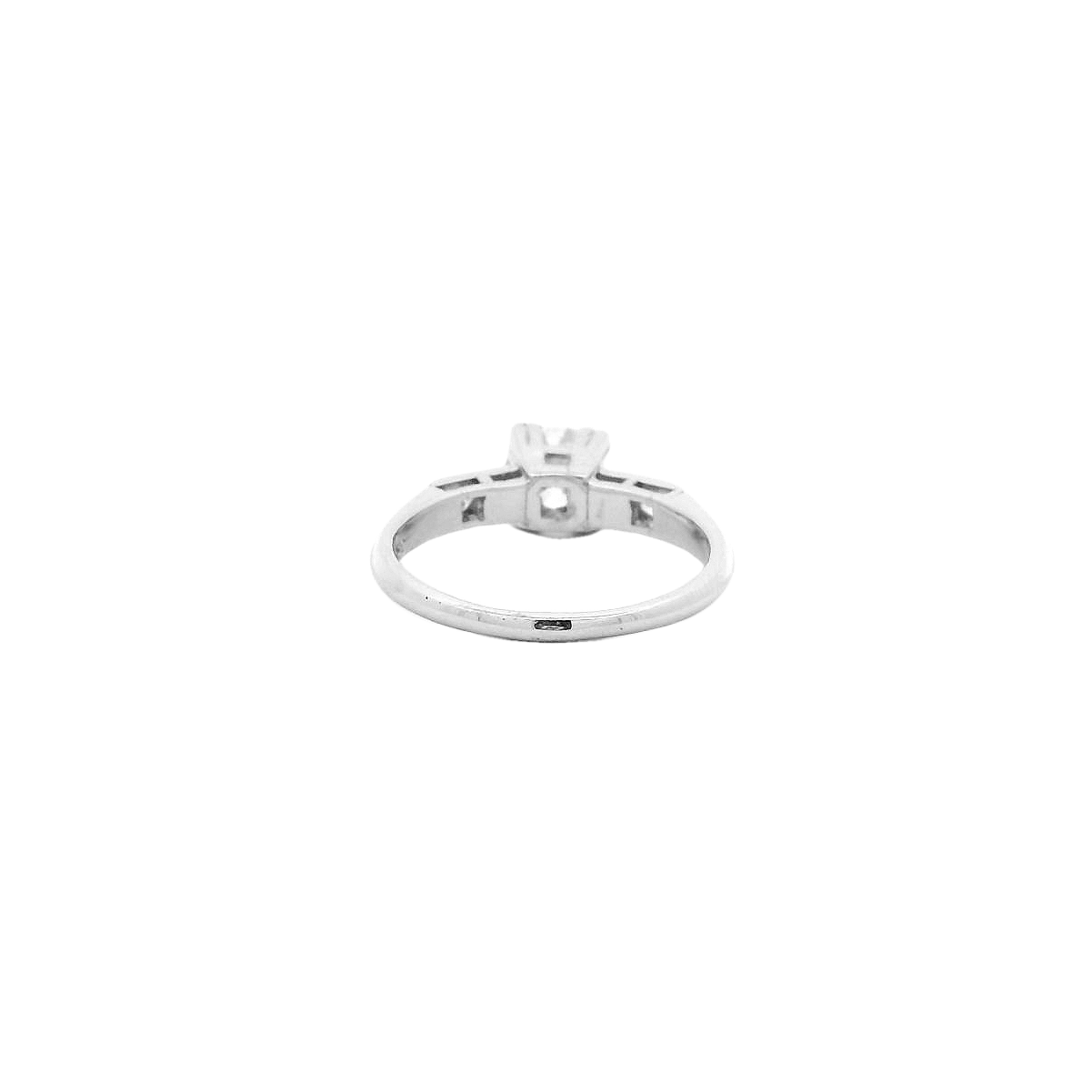 Vintage Platinum Engagement Ring