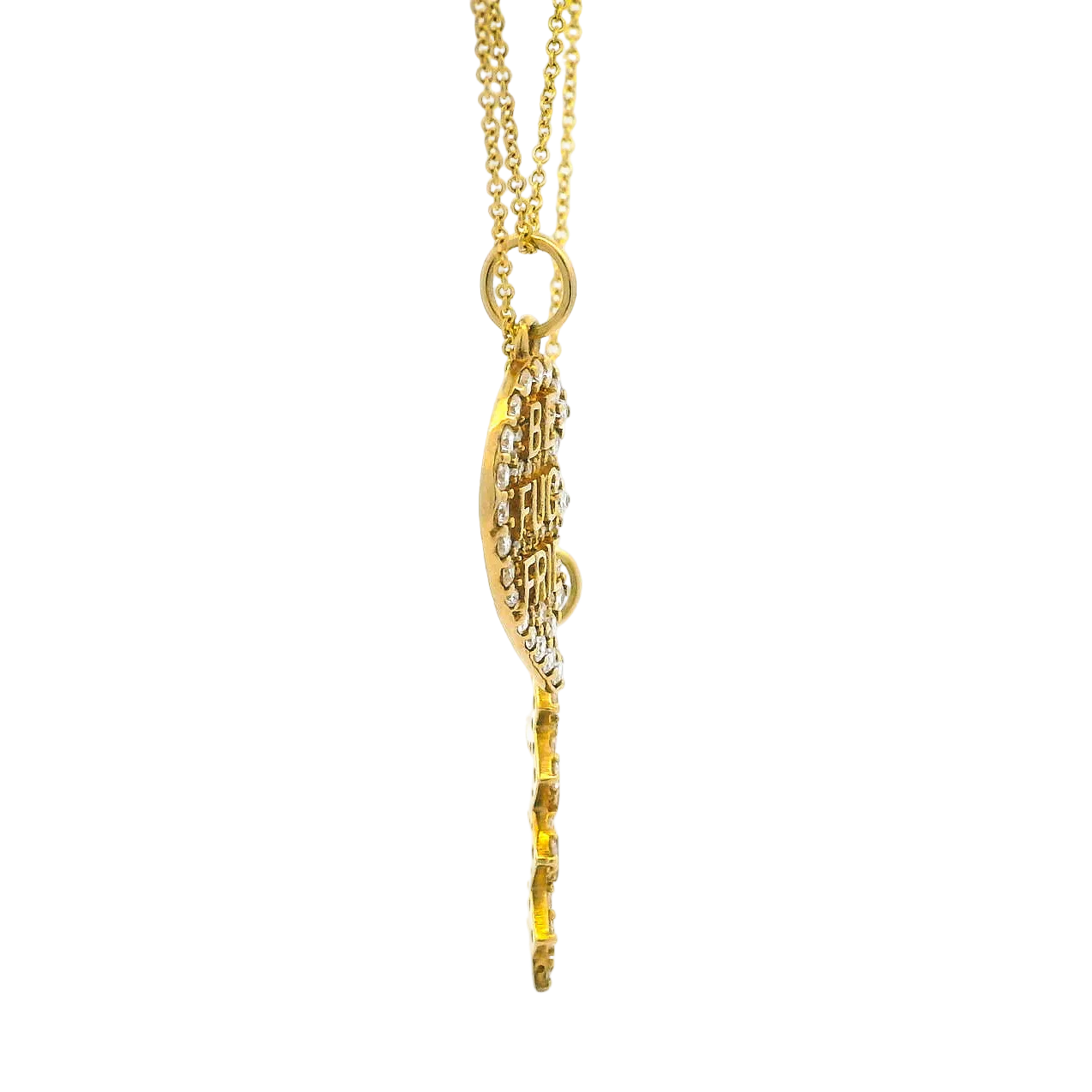 14KYG Diamond BFF Necklaces