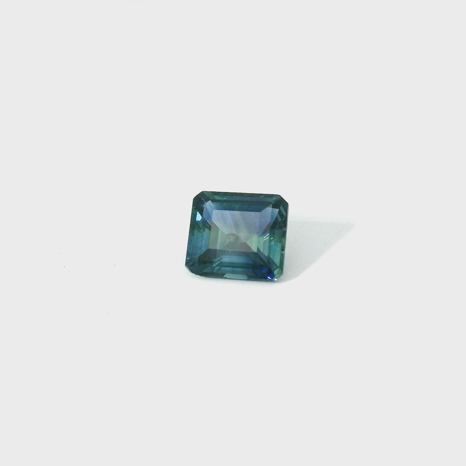 ascher cut blue sapphire
