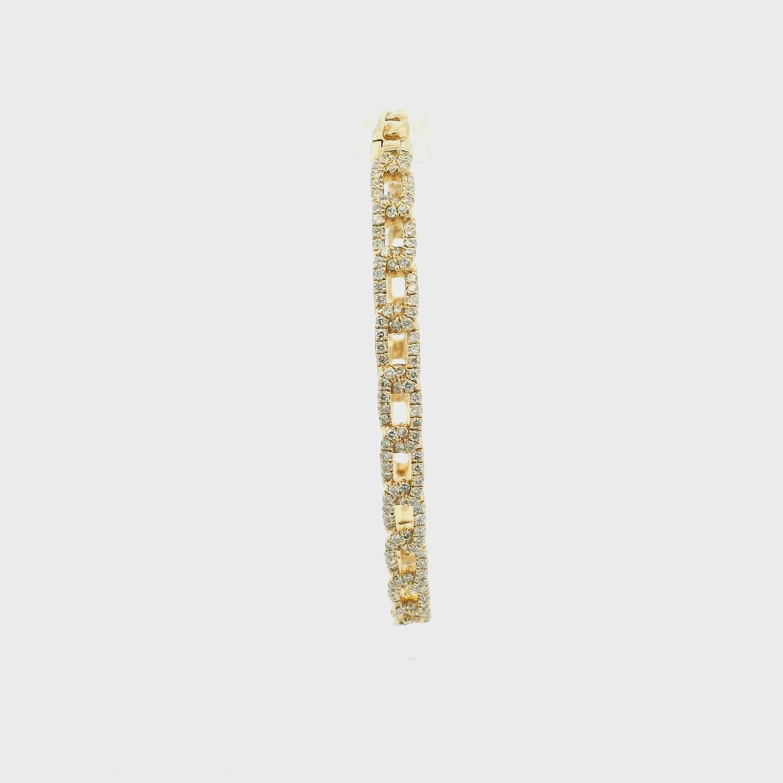 14KYG Diamond Bangle Bracelet