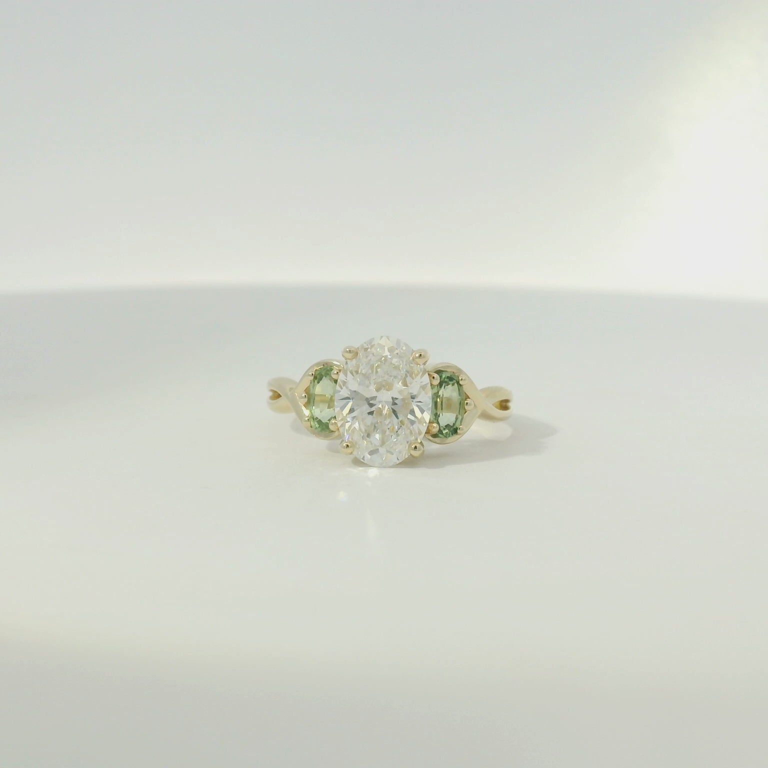 Custom Three Stone Ring