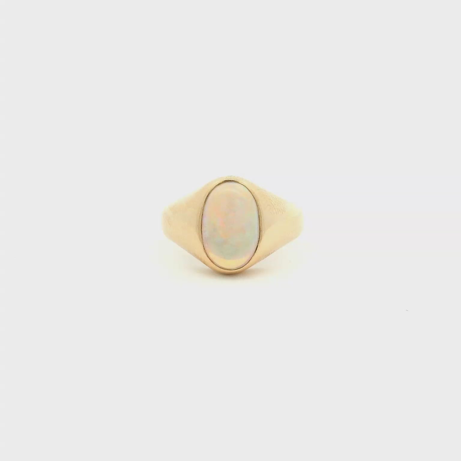 Vintage Opal Fashion Ring