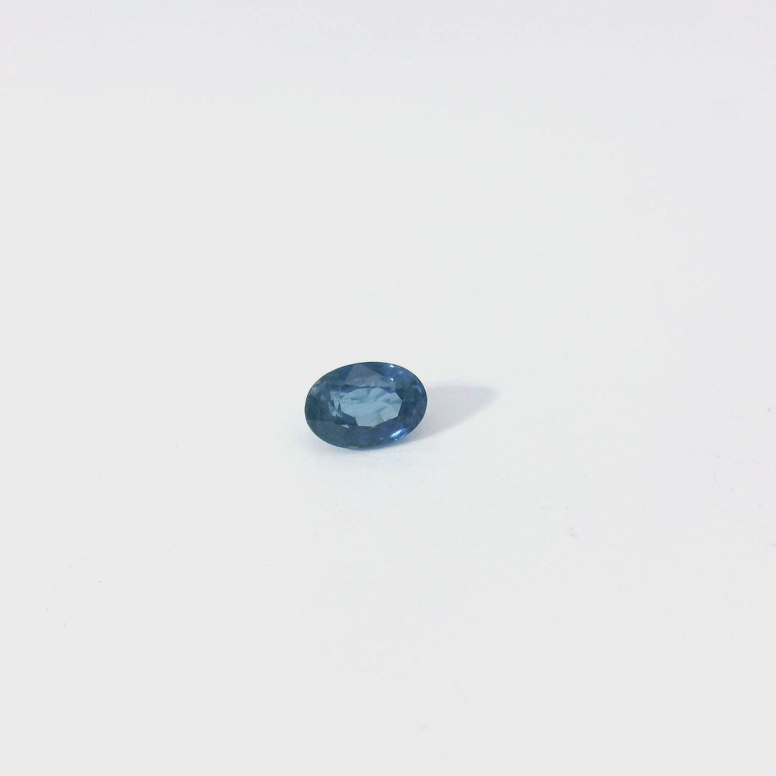 blue oval sapphire