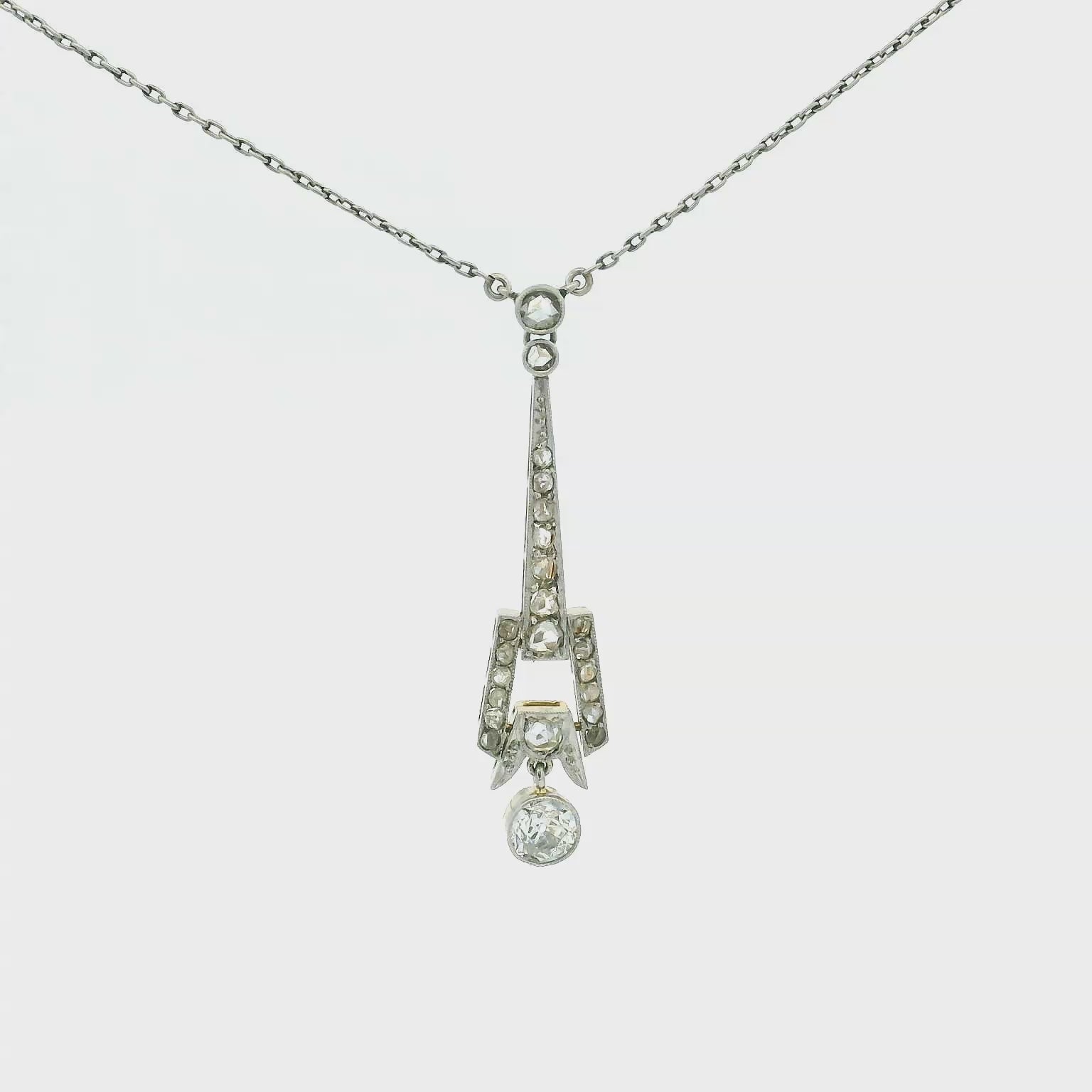 Vintage Diamond Necklace