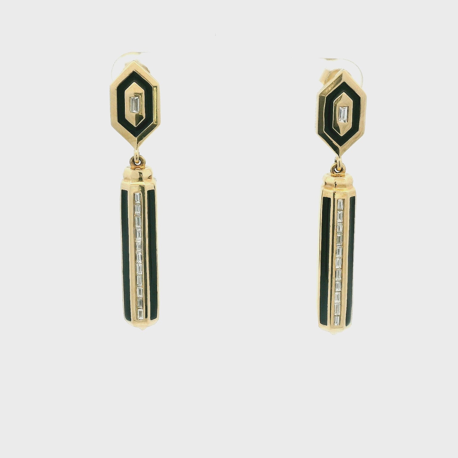 14KYG Drop Earrings