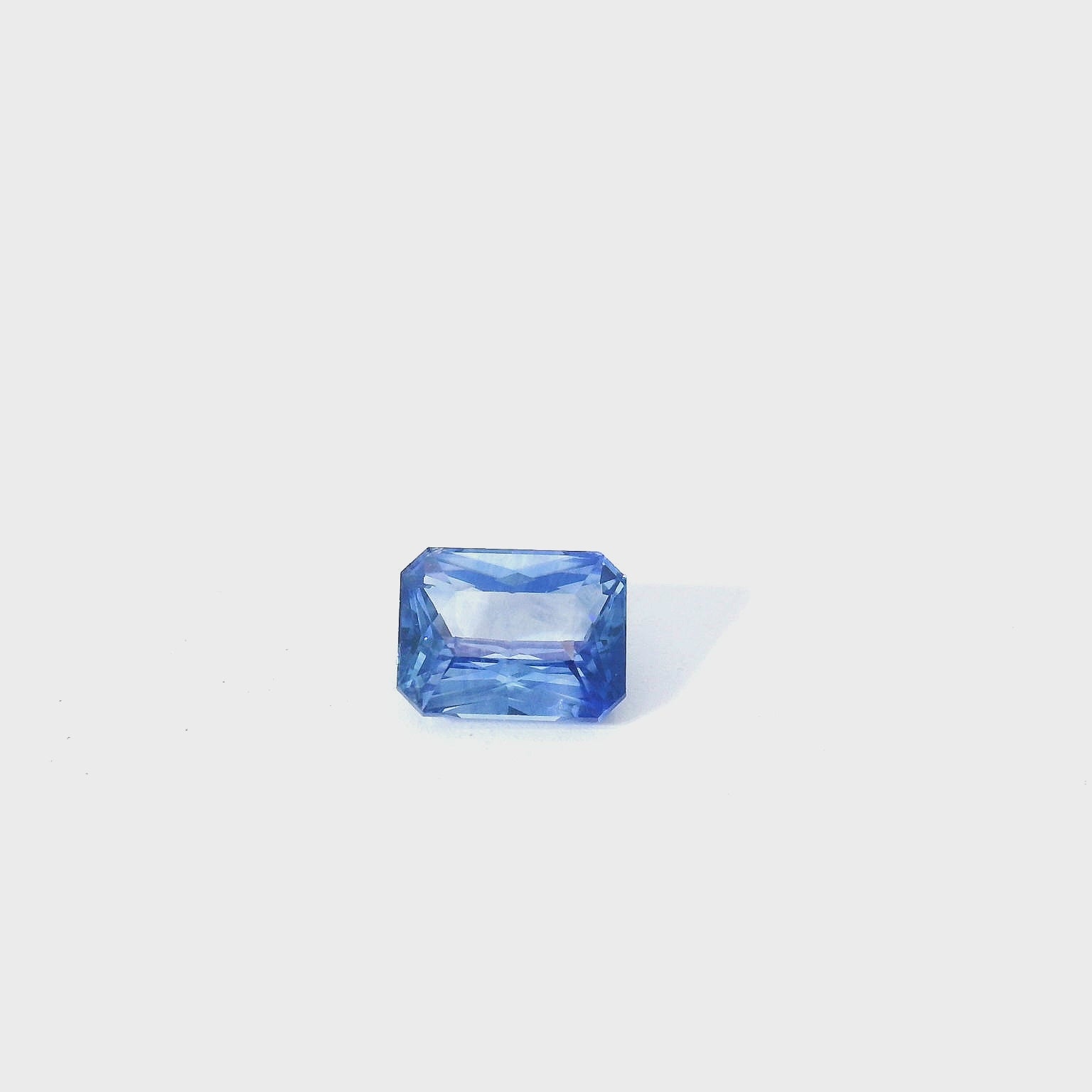 radiant cut blue sapphire