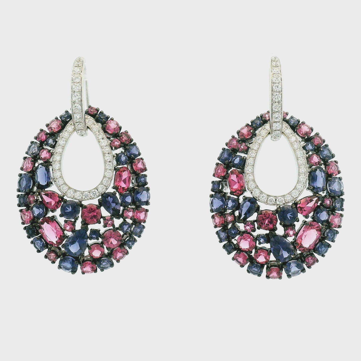 Elegant Multi-Colored Earrings