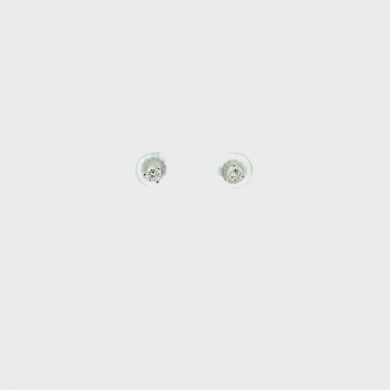 14KWG Diamond Stud Earrings
