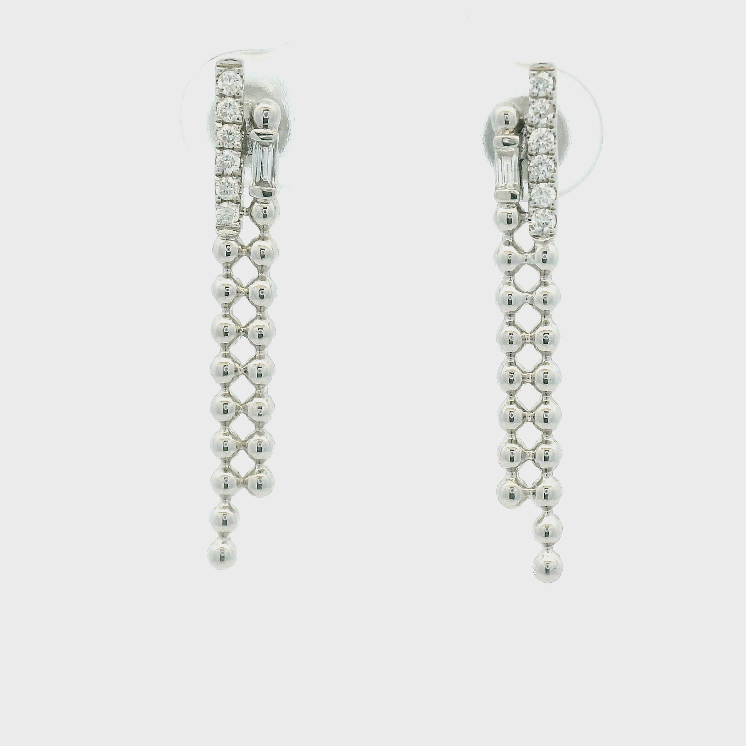 14KWG Drop Earrings