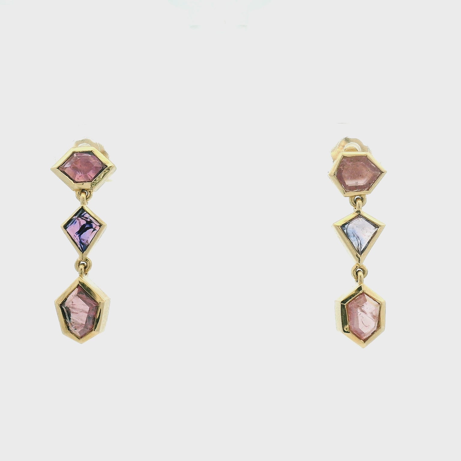 Elegant Geometric Drop Earrings