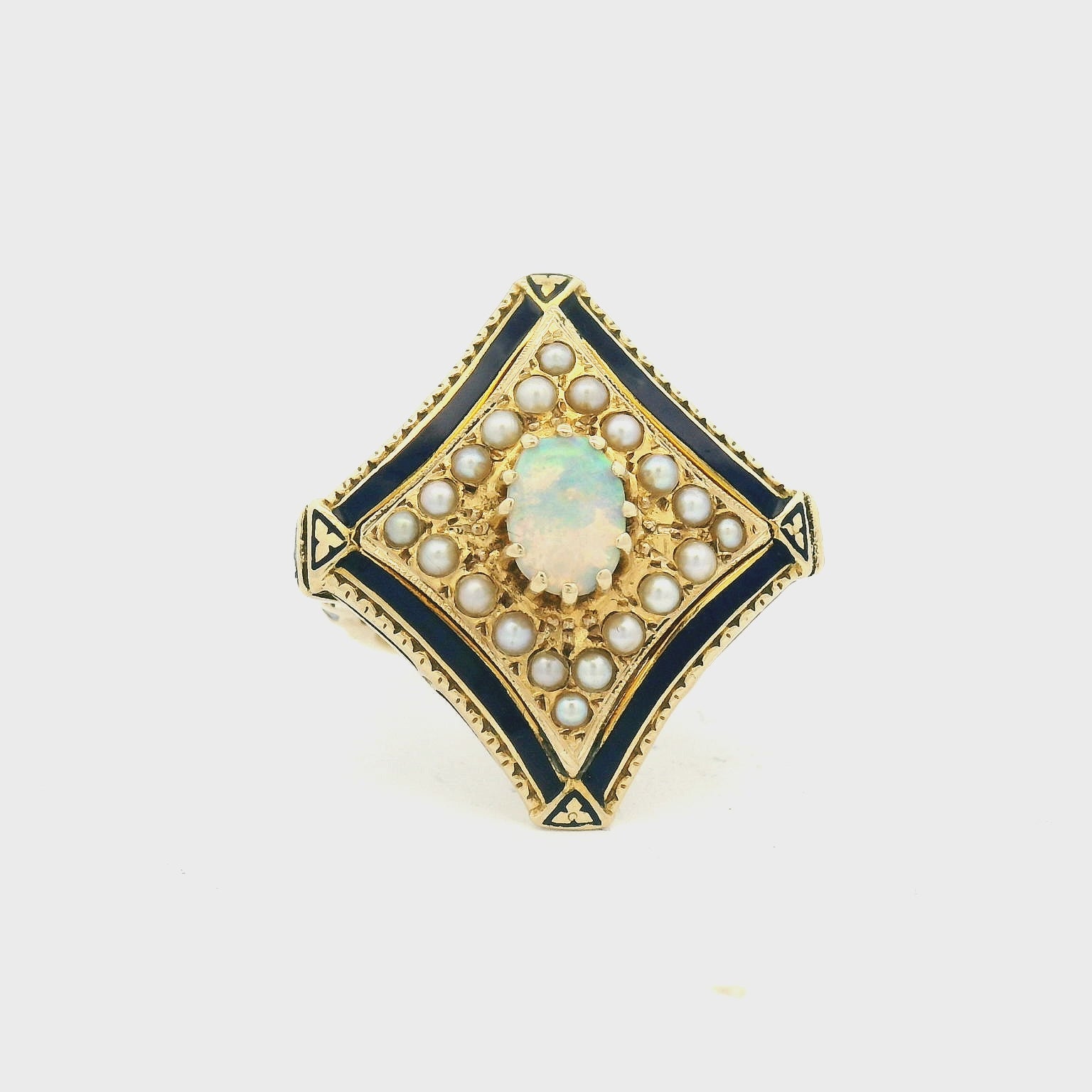 14KYG Vintage Fashion Ring