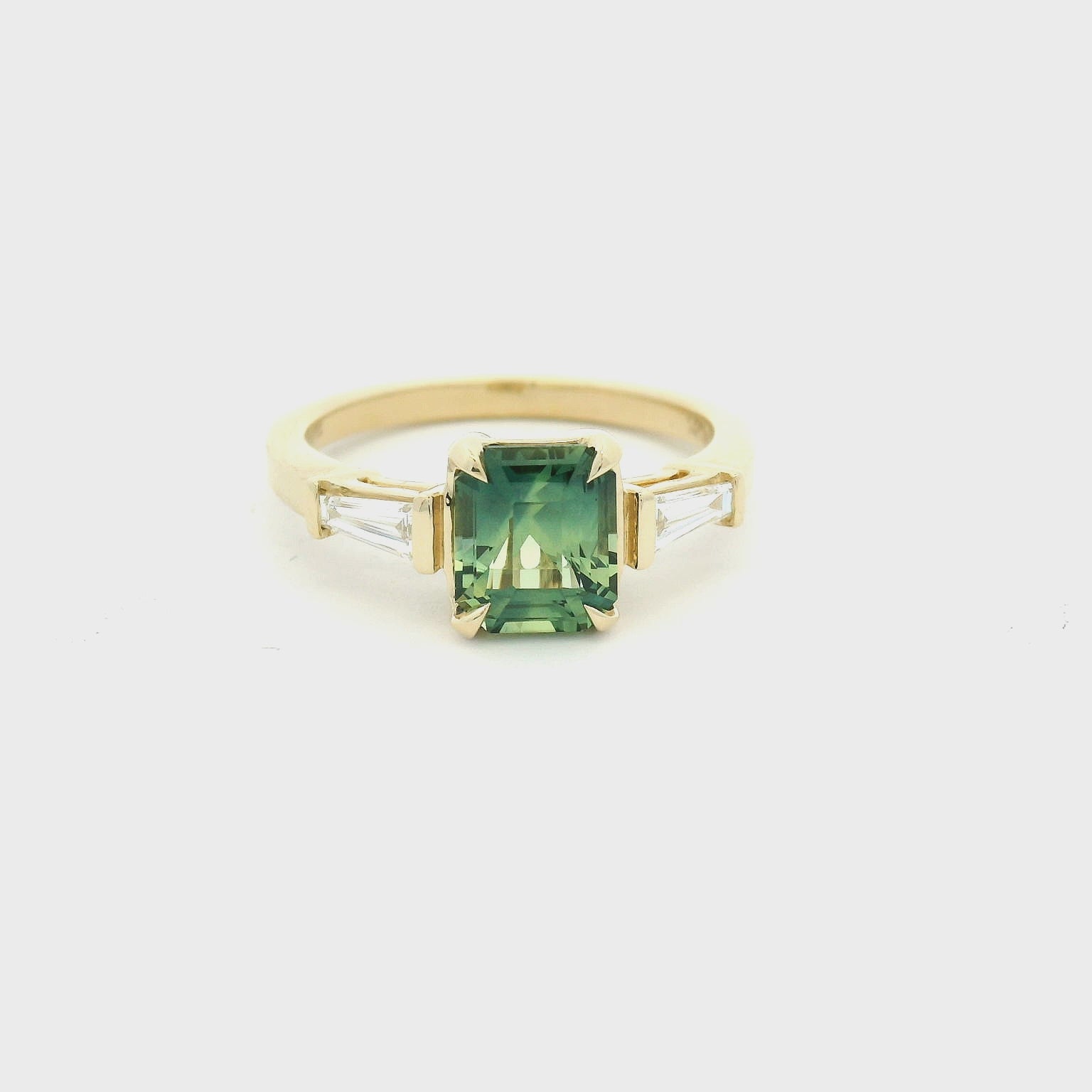 Elegant Emerald Cut Ring