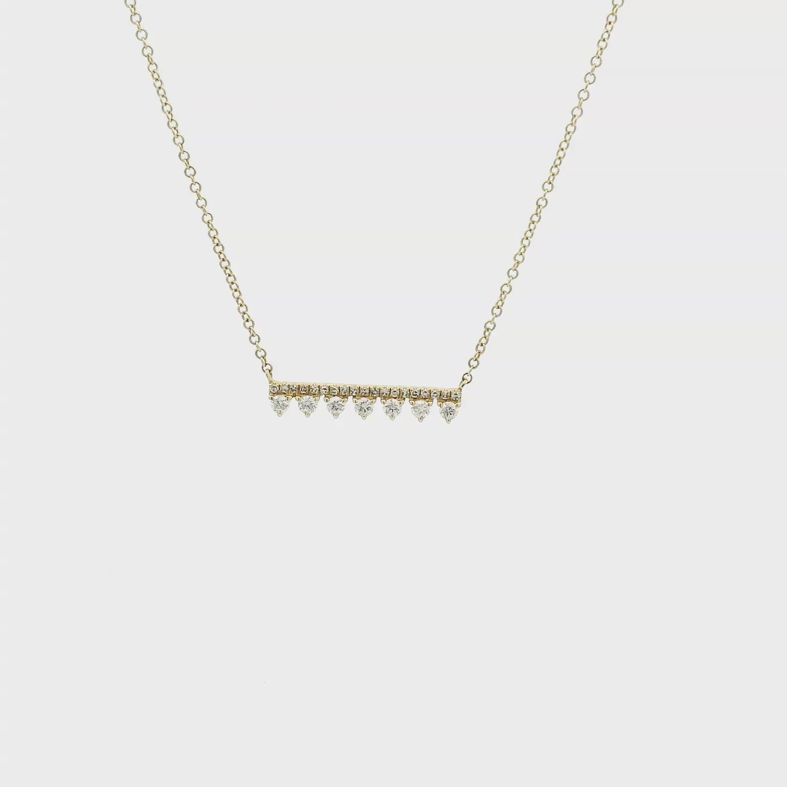 14KYG Diamond Necklace
