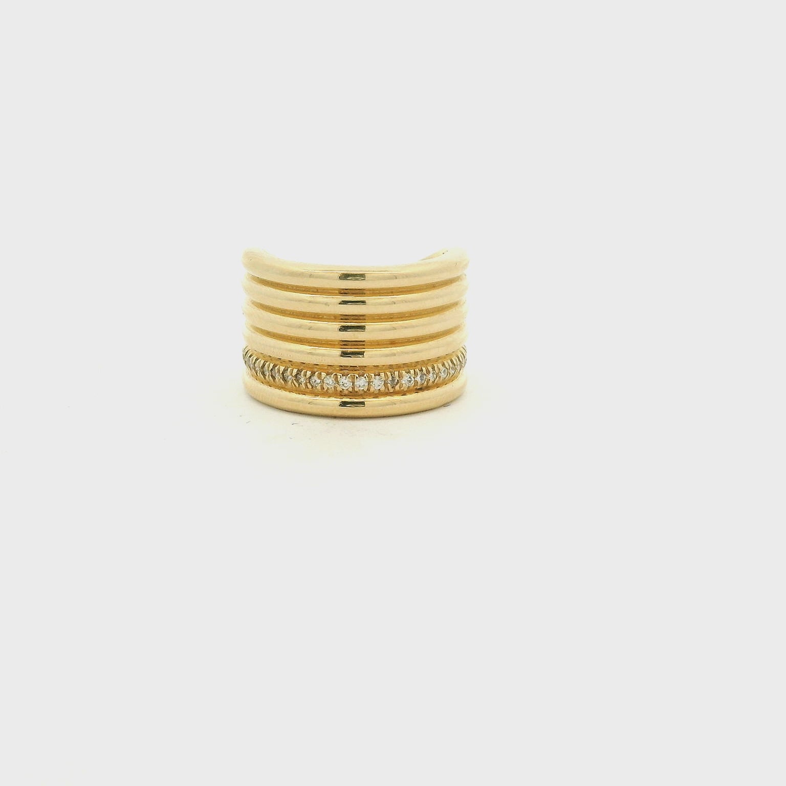 14KYG Diamond Fashion Ring