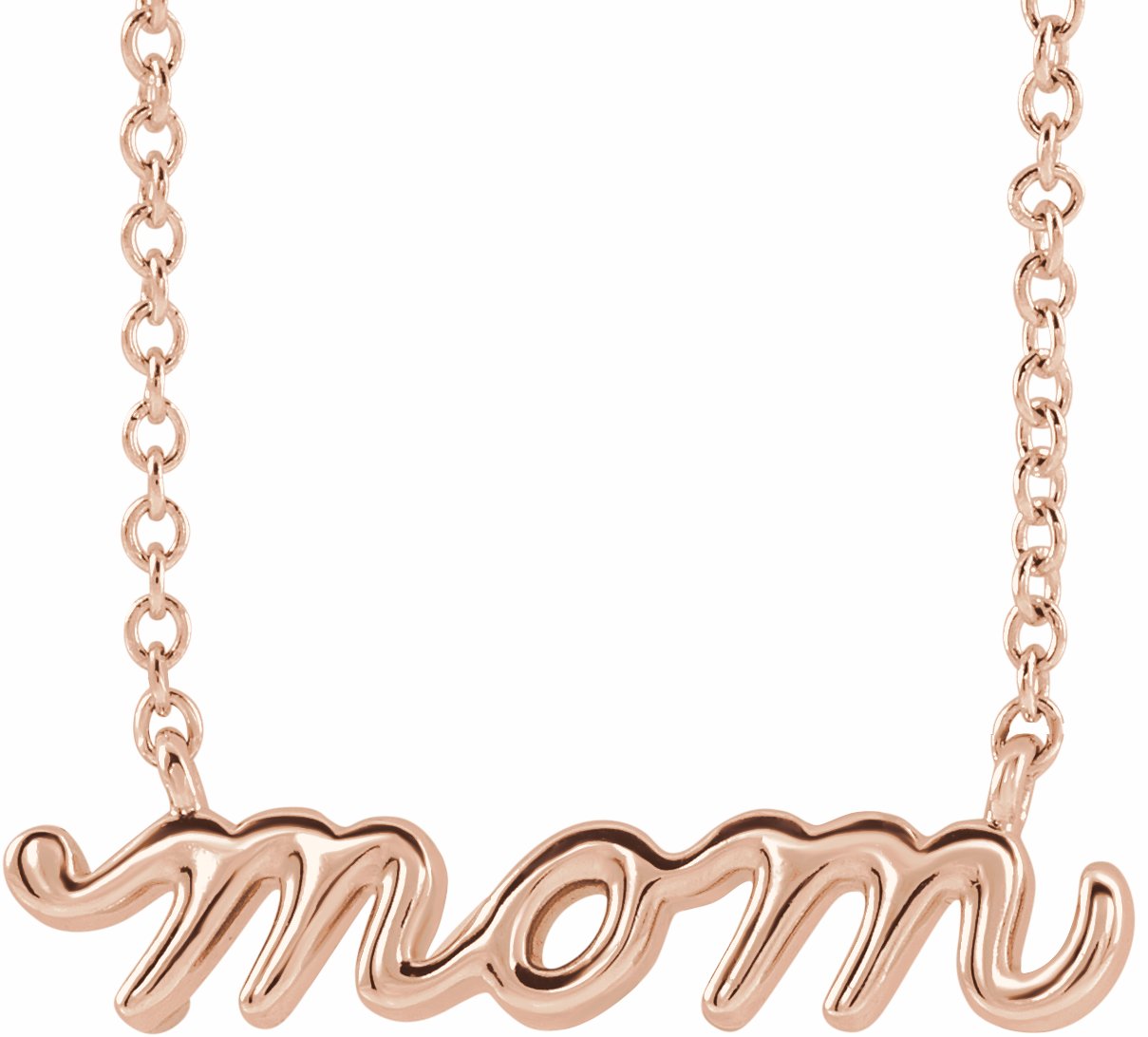 Petite Mom Script 18" Necklace