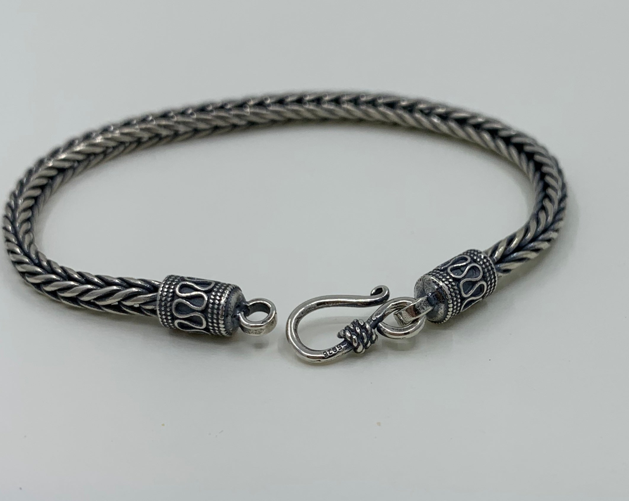 Silver Balinese Style Bracelet