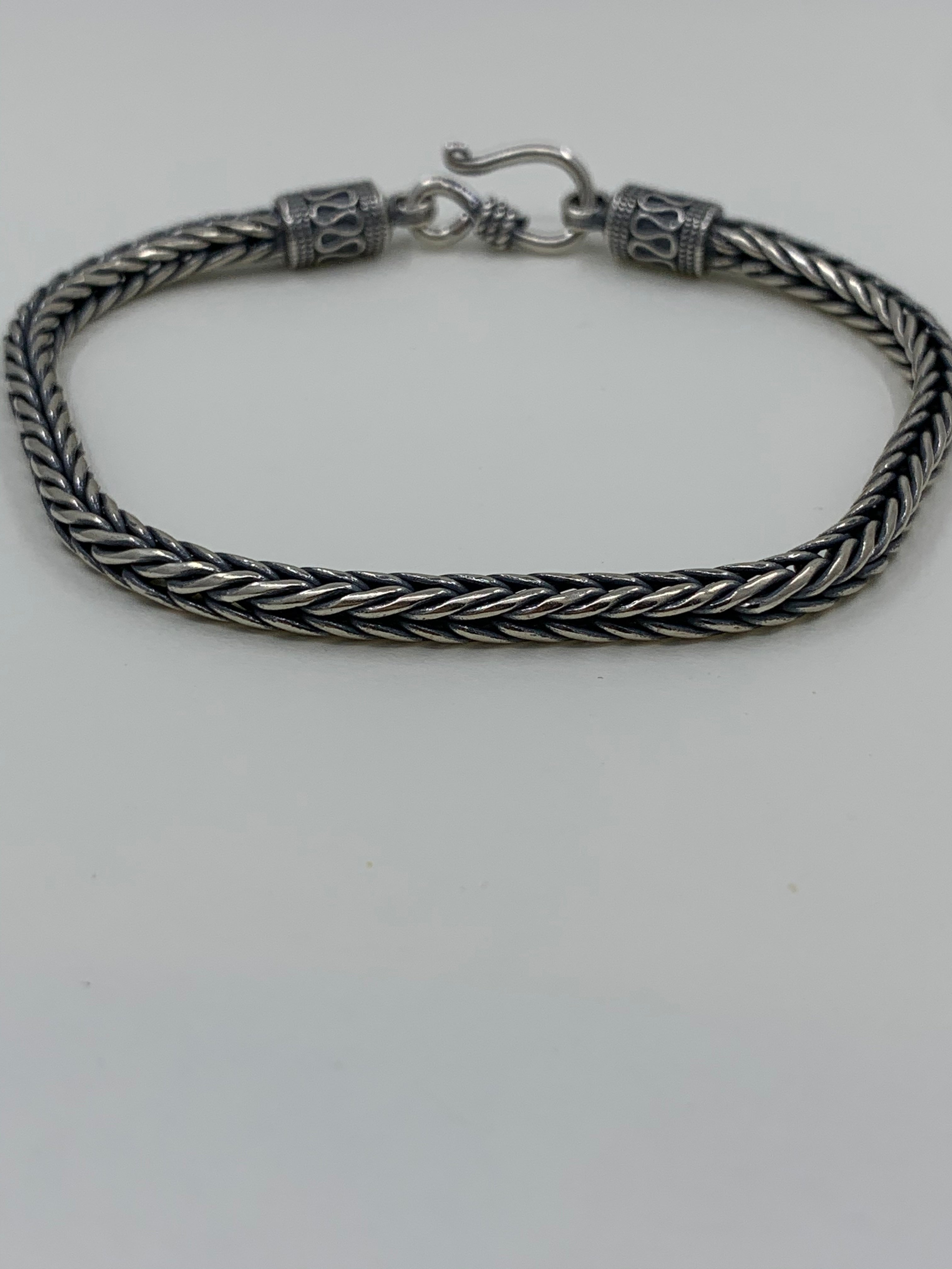 Silver Balinese Style Bracelet