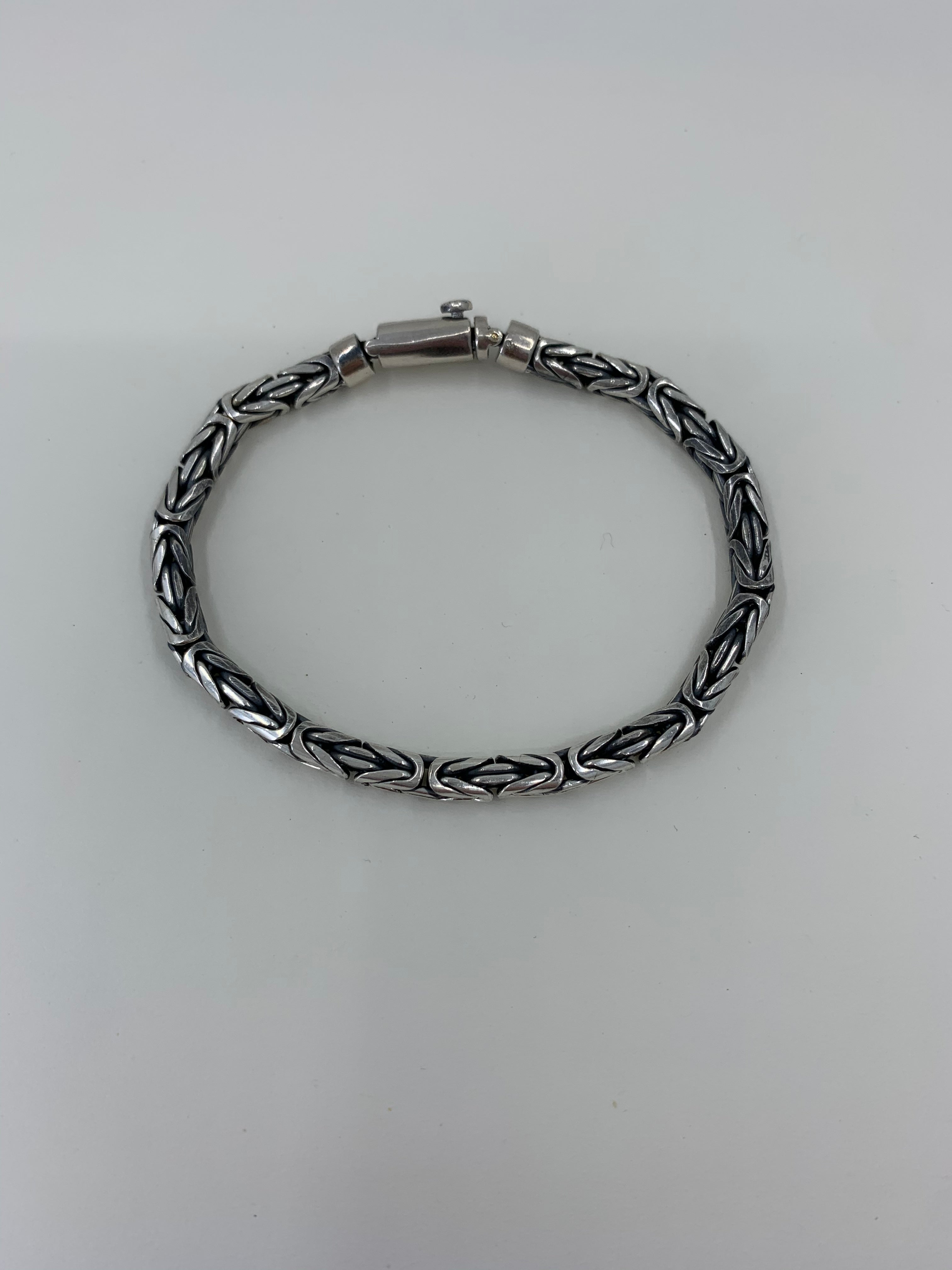 Silver Byzantine Bracelet