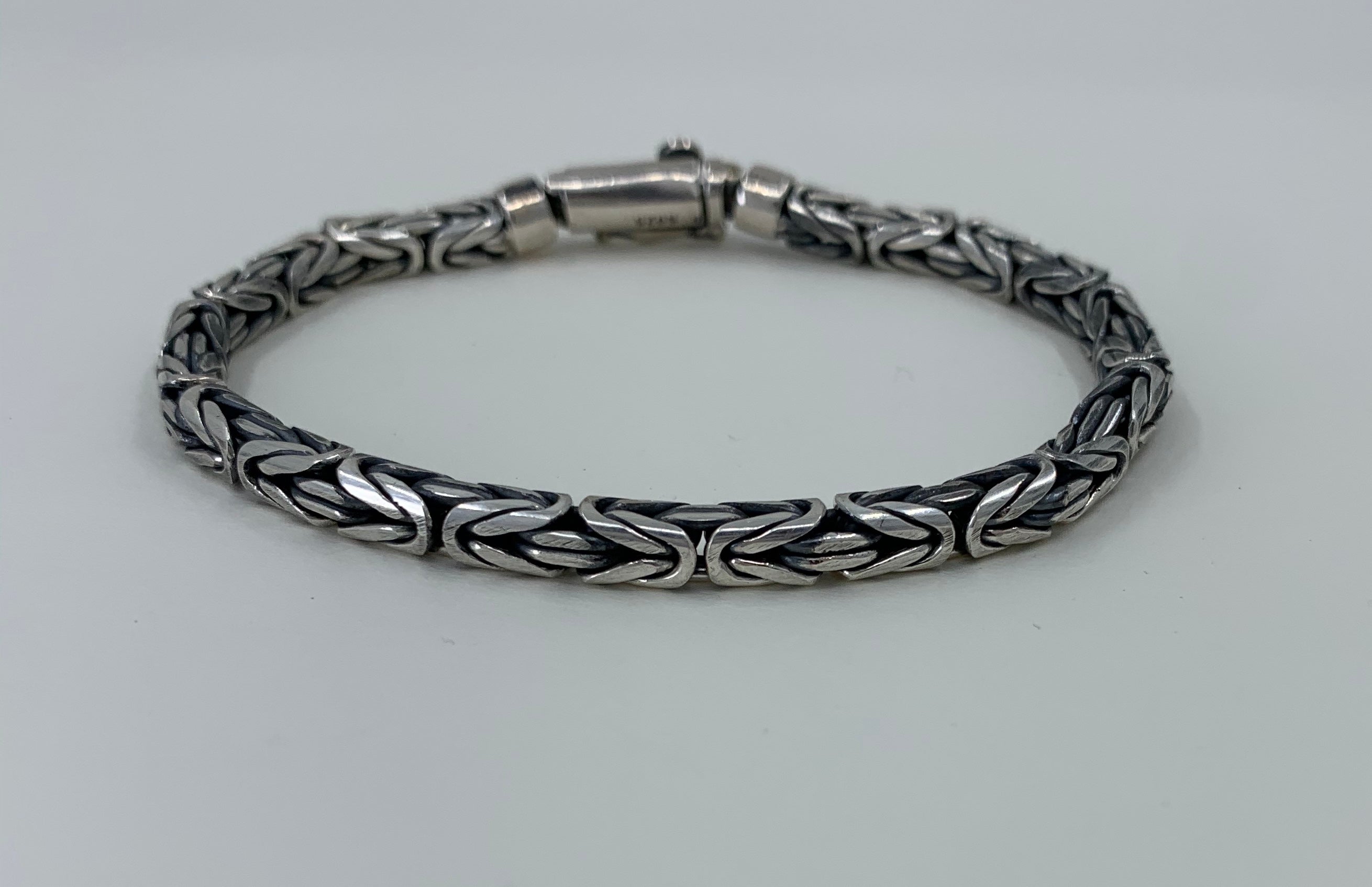 Silver Byzantine Bracelet