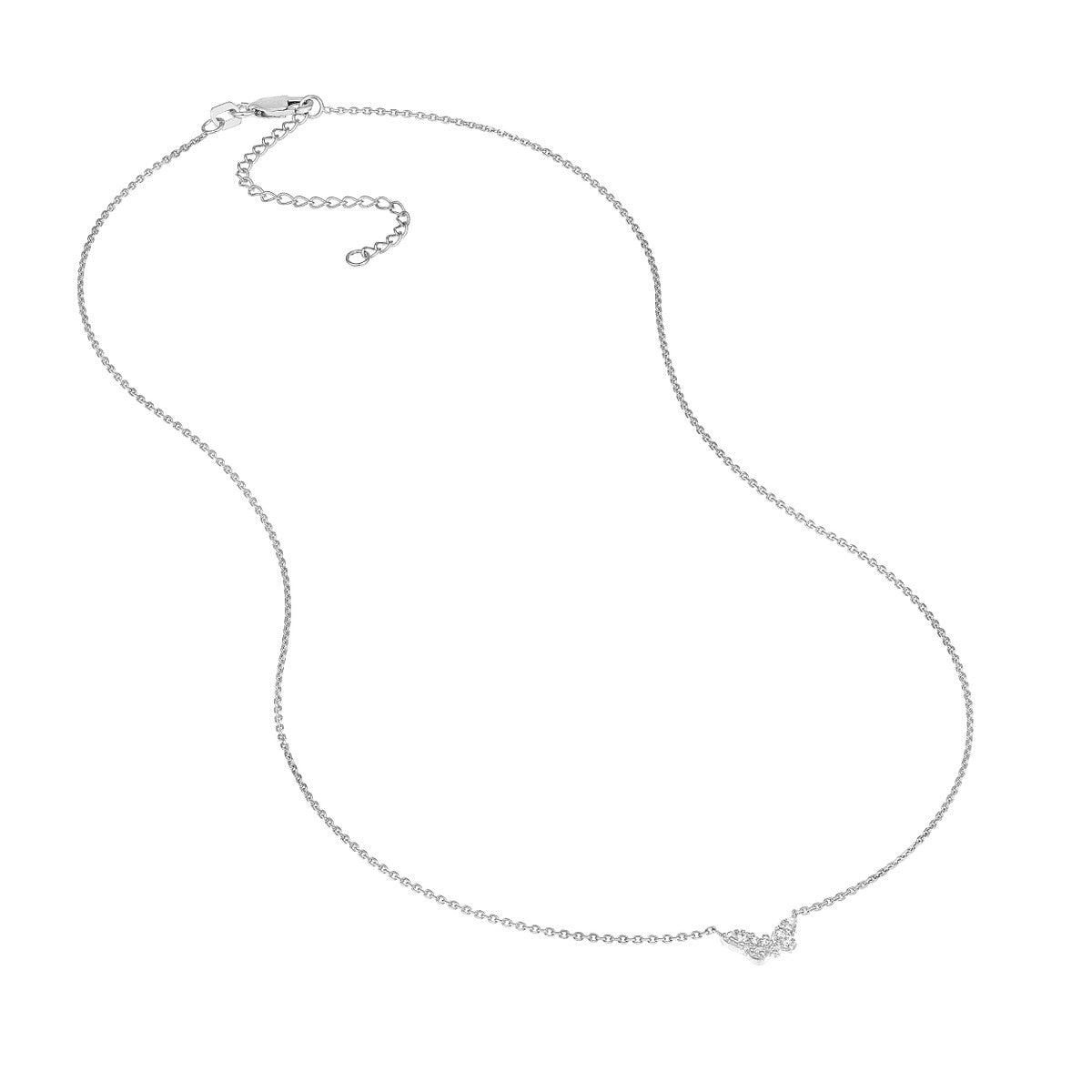 Sterling Silver Mini Butterfly Necklace