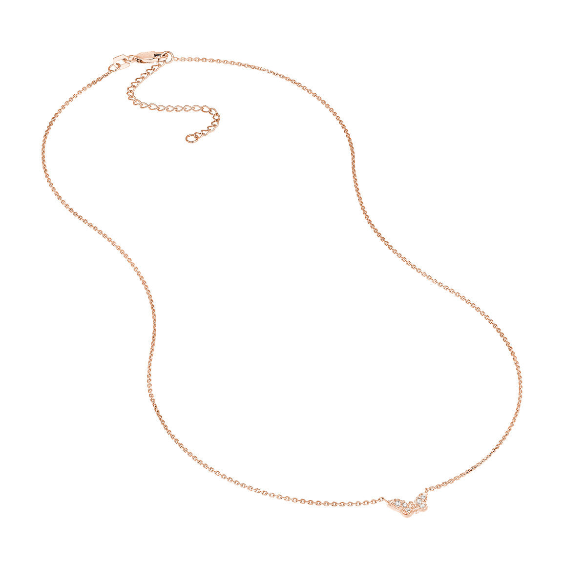 Sterling Silver Mini Butterfly Necklace