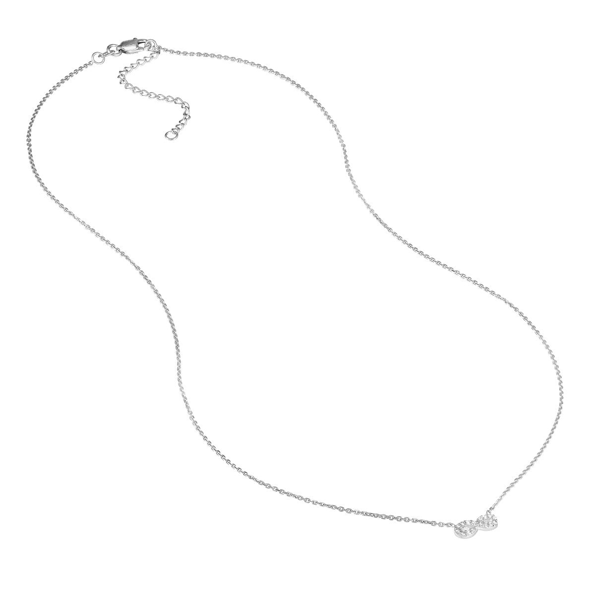 MINI CZ INFINITY NECKLACE