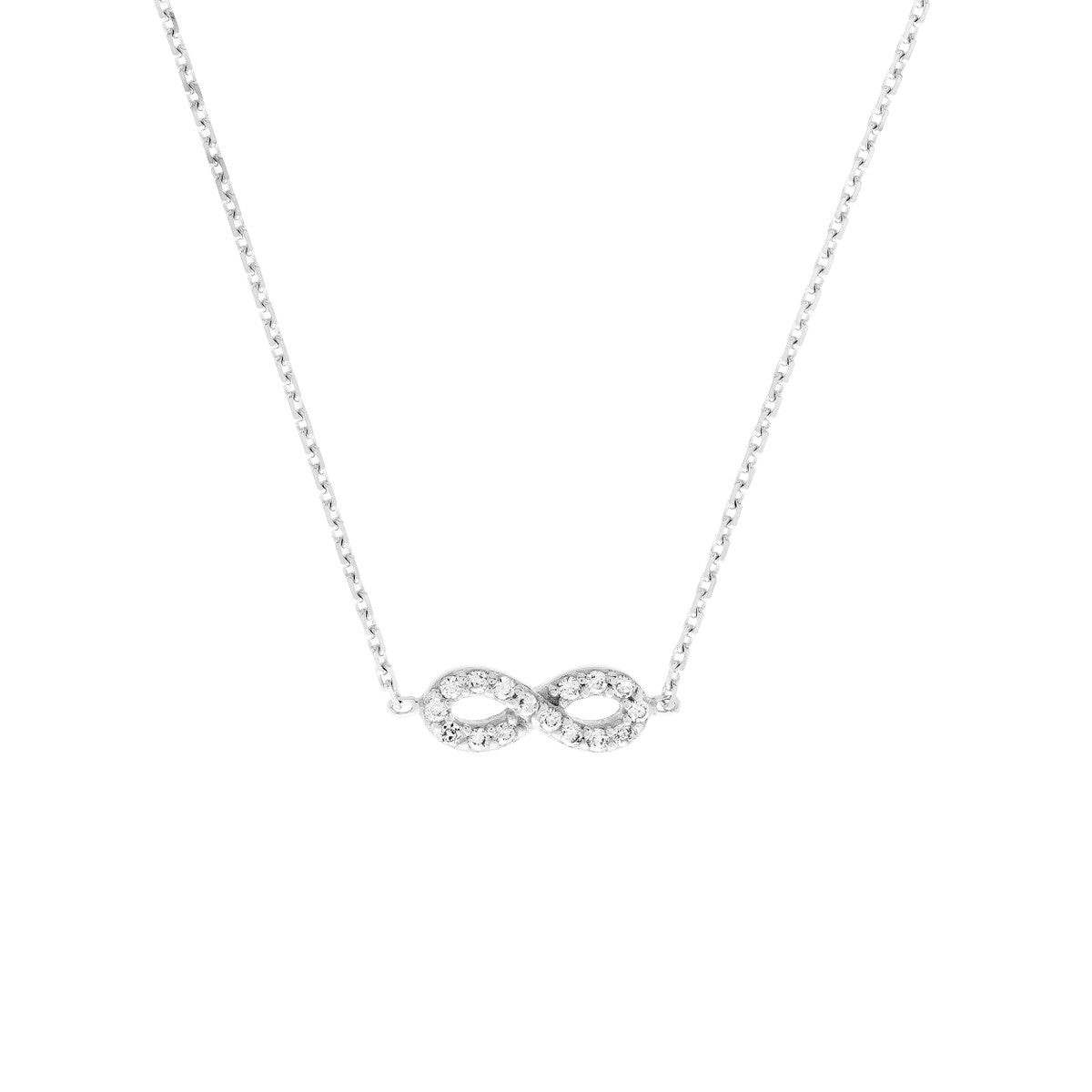 MINI CZ INFINITY NECKLACE
