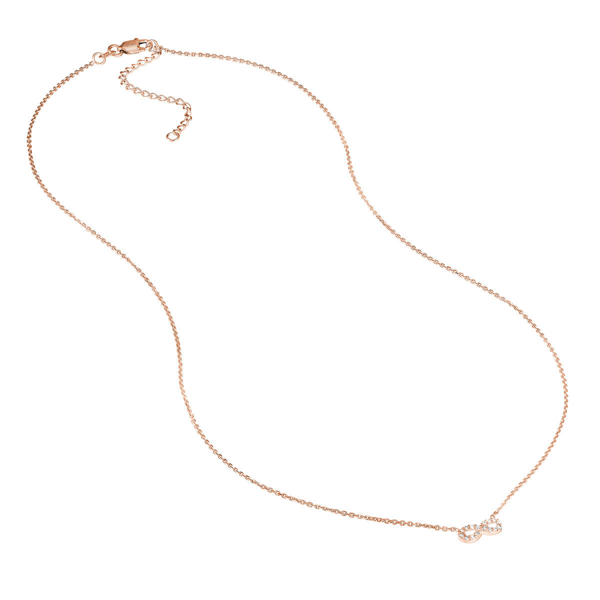 MINI CZ INFINITY NECKLACE
