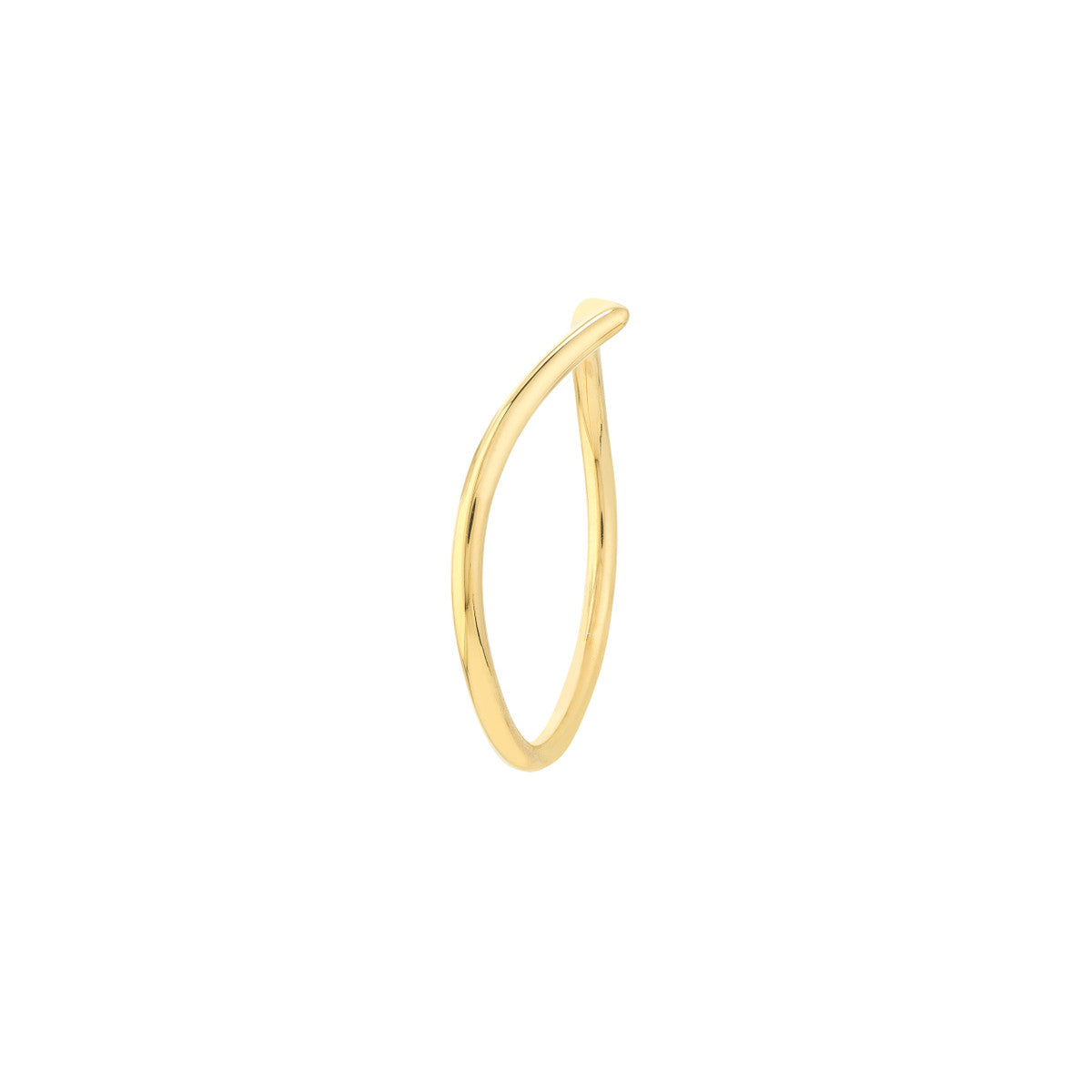 14K Yellow Gold Chevron Ring