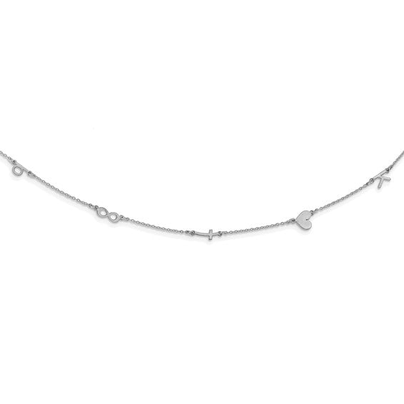 Initial/Symbol Necklace