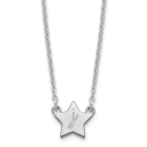 Initial Star Necklace
