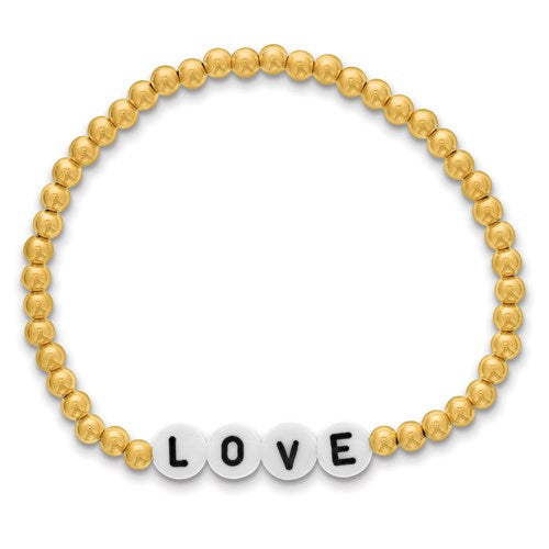 Beaded Love Bracelet