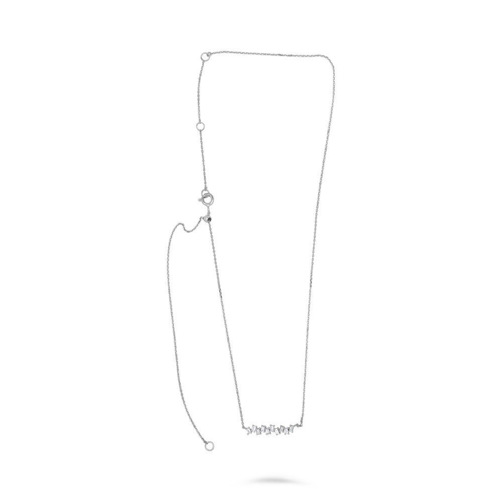 DIAMOND BAGUETTE NECKLACE