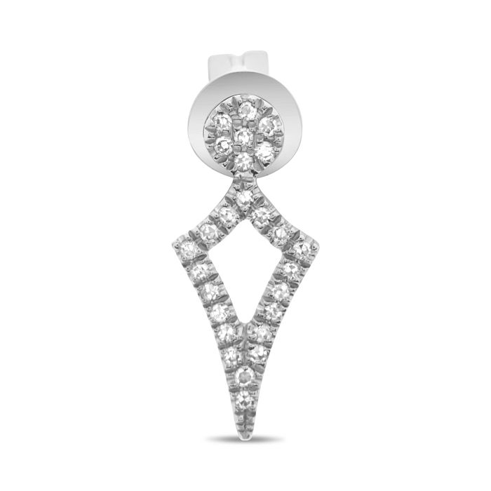 DIAMOND KITE STUD EARRINGS