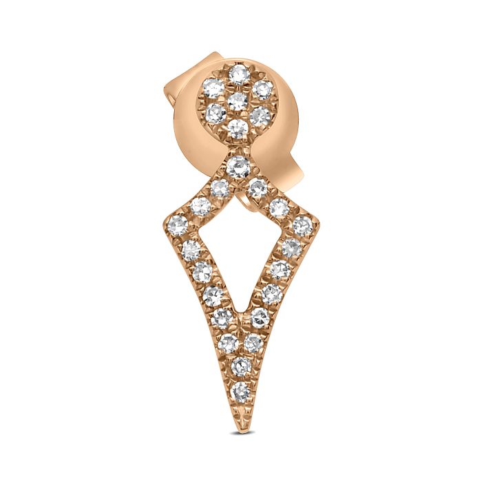 DIAMOND KITE STUD EARRINGS