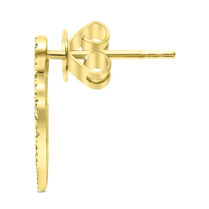 DIAMOND KITE STUD EARRINGS