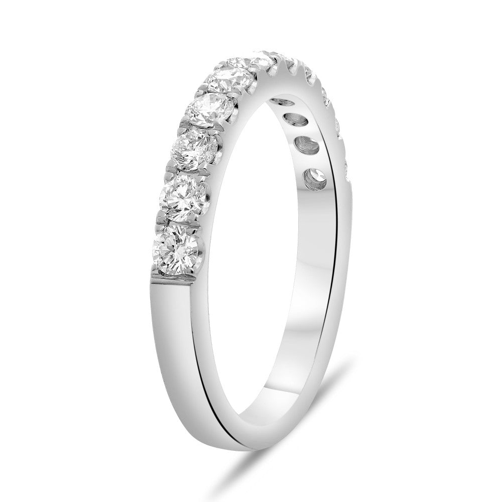 Classic White Diamond Band