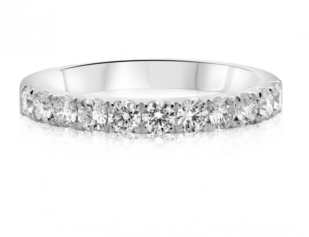 Classic White Diamond Band