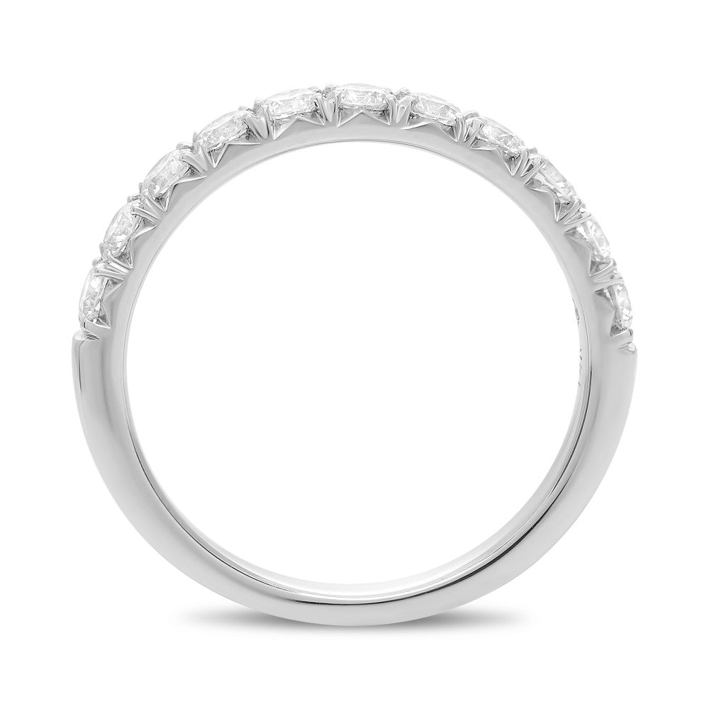 White Gold Diamond Wedding Band