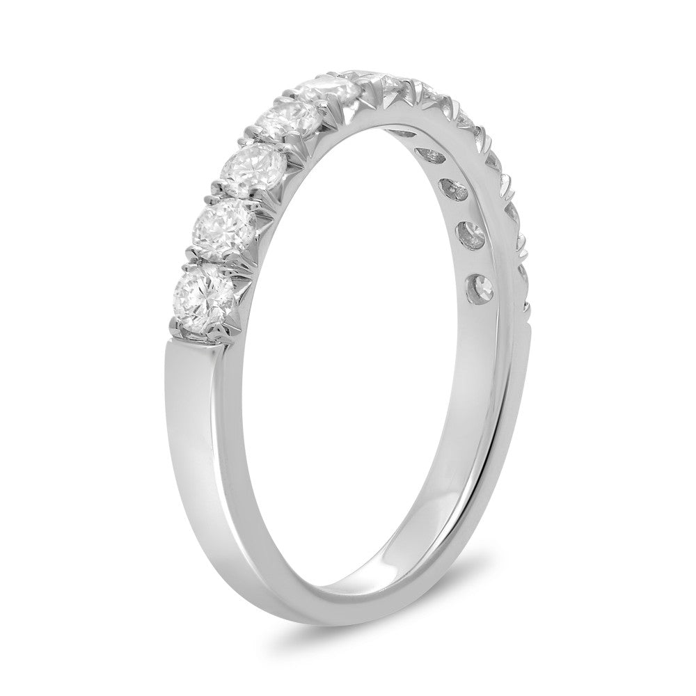 White Gold Diamond Wedding Band