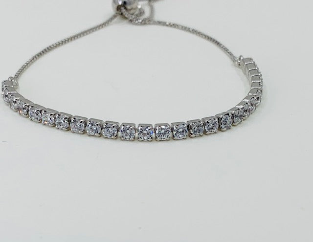 Sterling Silver Adjustable Bracelet