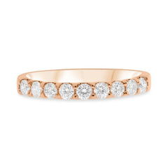 Nine Stone White Diamond Band